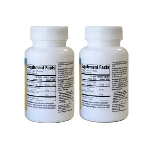 PharmaPure Sugar Blocker,Ā 90 Count, 2 Pack, Back of Bottle