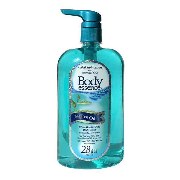 Body Essence Tea Tree Ultra Moisturizing Body Wash 28 oz Front